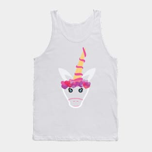 Pink and Purple Unicorn Tank Top